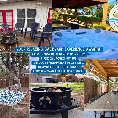 Knot Bay Haven, Dog Friendly, Hot Tub, Fenced Yard, Patio And Grill, 3 Br Villa Rockport Exterior photo