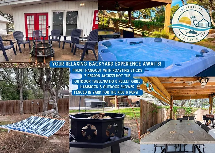 Knot Bay Haven, Dog Friendly, Hot Tub, Fenced Yard, Patio And Grill, 3 Br